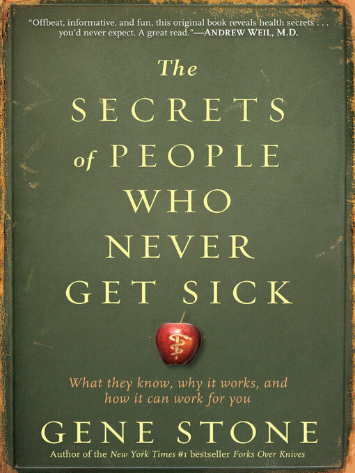 Cover image for The Secrets of People Who Never Get Sick